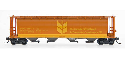 InterMountain 4550 Cu. Ft. Cylindrical Covered Hopper - Canadian Wheat Board #395192 - N Scale