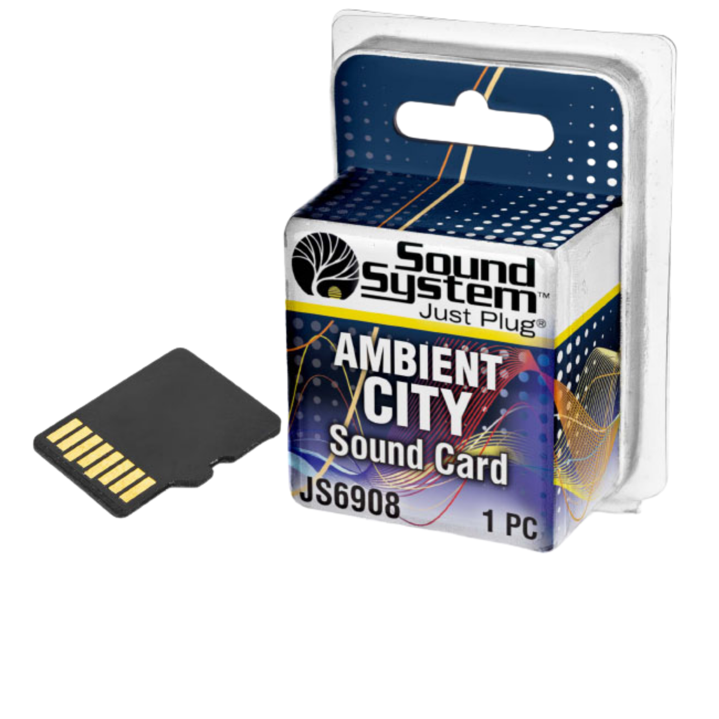 Woodland Scenics JP6908 Just Plug® Sound Card City Sound