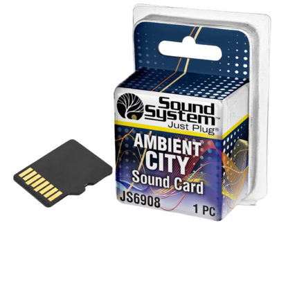 Woodland Scenics JP6908 Just Plug® Sound Card City Sound