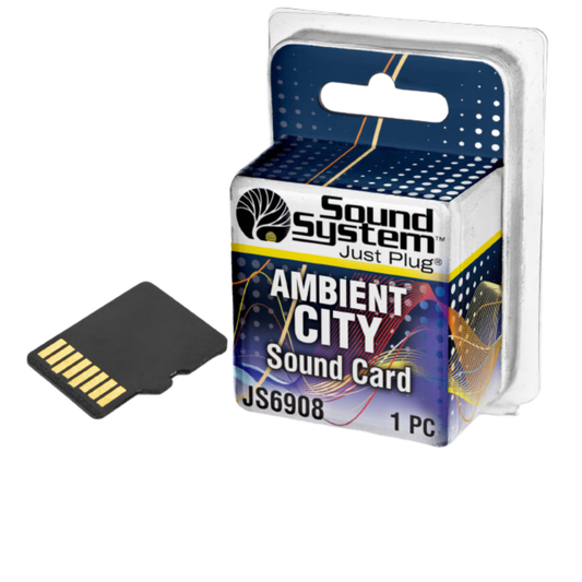 Woodland Scenics JP6908 Just Plug® Sound Card City Sound