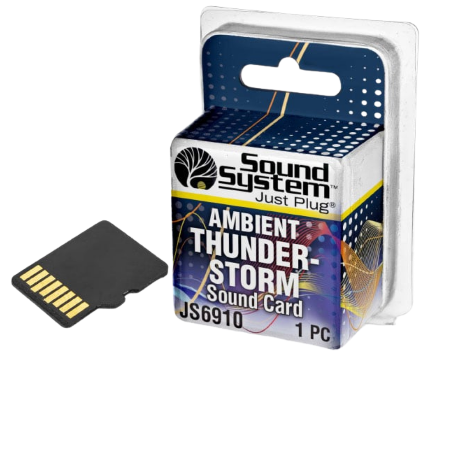 Woodland Scenics JP6910 Just Plug® Sound Card Ambient Thunderstorm