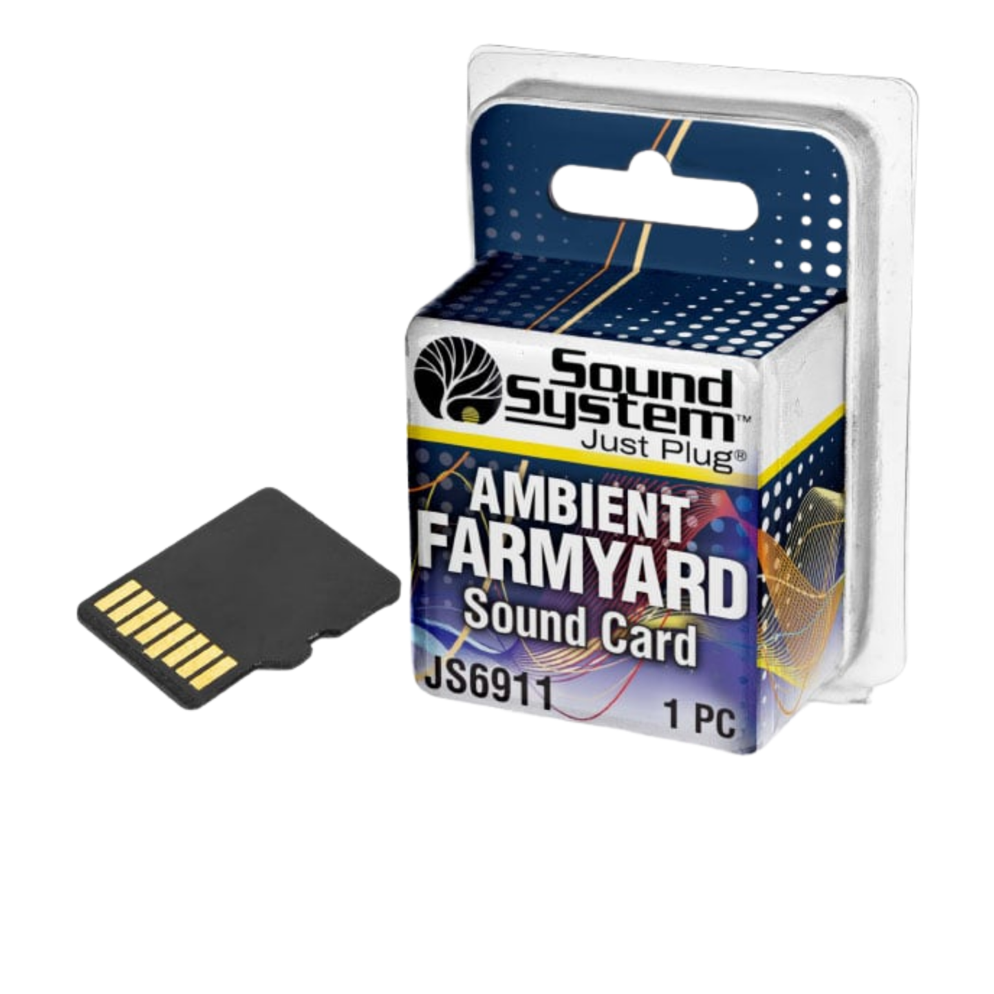 Woodland Scenics JP6911 Just Plug® Sound Card Ambient Farmyard