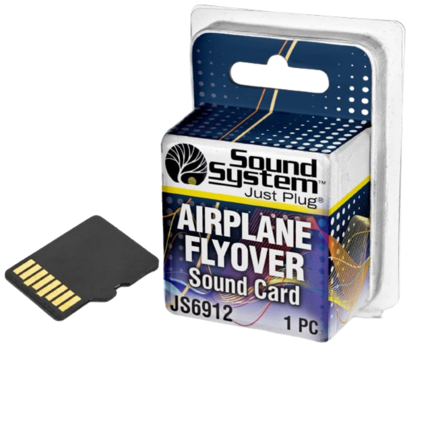 Woodland Scenics JP6912 Just Plug® Sound Card Airplane Flyover
