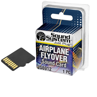Woodland Scenics JP6912 Just Plug® Sound Card Airplane Flyover