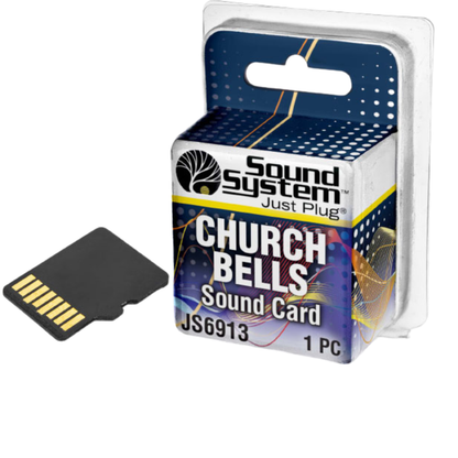 Woodland Scenics JP6913 Just Plug® Sound Card Church Bells