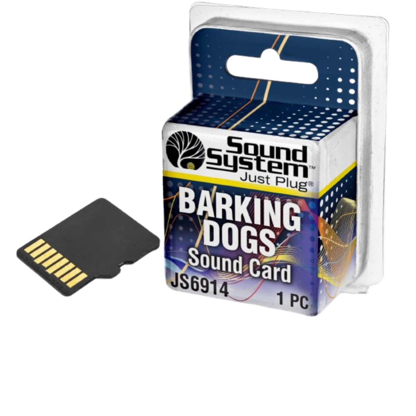 Woodland Scenics JP6914 Just Plug® Sound Card Barking Dogs