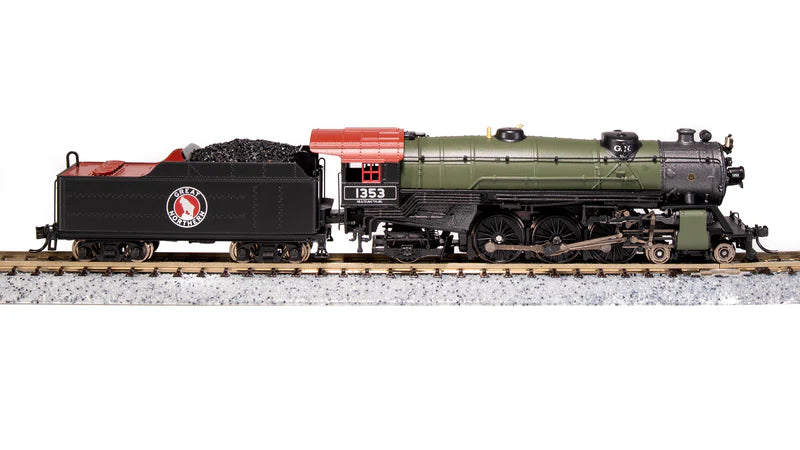 Broadway Limited Imports (10389) | Heavy Pacific 4-6-2 | Great Northern #1373 | Glacier Green Scheme | Paragon4 Sound/DC/DCC | N Scale [PRE-ORDER]