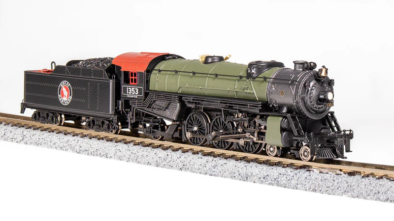 Broadway Limited Imports (10389) | Heavy Pacific 4-6-2 | Great Northern #1373 | Glacier Green Scheme | Paragon4 Sound/DC/DCC | N Scale [PRE-ORDER]