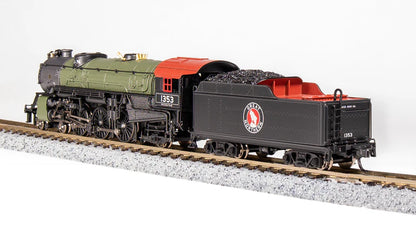 Broadway Limited Imports (10389) | Heavy Pacific 4-6-2 | Great Northern #1373 | Glacier Green Scheme | Paragon4 Sound/DC/DCC | N Scale [PRE-ORDER]