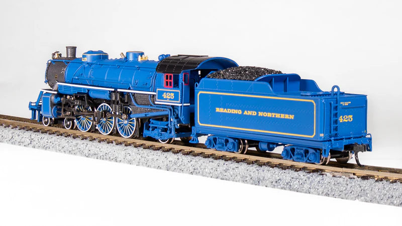Broadway Limited Imports (10412) | Light Pacific 4-6-2 | Reading Blue Mountain and Northern RBMN #425 | 2007-2015 | Paragon4 Sound/DC/DCC | N Scale [PRE-ORDER]