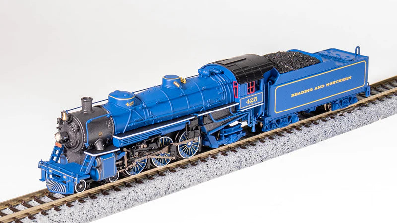 Broadway Limited Imports (10412) | Light Pacific 4-6-2 | Reading Blue Mountain and Northern RBMN #425 | 2007-2015 | Paragon4 Sound/DC/DCC | N Scale [PRE-ORDER]