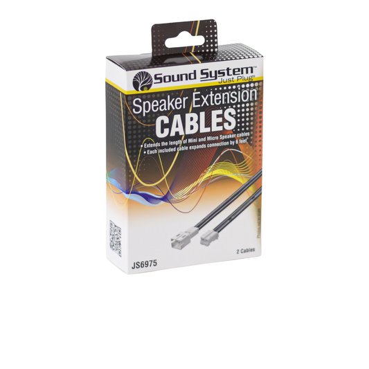 Woodland Scenics JP6975 Just Plug® Speaker Extension Cables 2-Pack