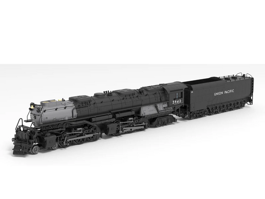 Broadway Limited Imports (6980) | UP Challenger 4-6-6-4 #3942 | Black & Graphite, Coal Tender | Paragon4 Sound/DC/DCC | Smoke | N Scale