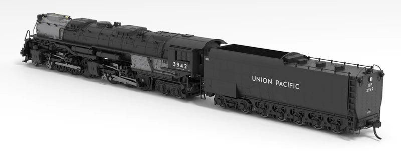 Broadway Limited Imports (6980) | UP Challenger 4-6-6-4 #3942 | Black & Graphite, Coal Tender | Paragon4 Sound/DC/DCC | Smoke | N Scale