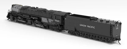 Broadway Limited Imports (6980) | UP Challenger 4-6-6-4 #3942 | Black & Graphite, Coal Tender | Paragon4 Sound/DC/DCC | Smoke | N Scale