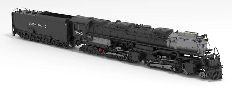 Broadway Limited Imports (6980) | UP Challenger 4-6-6-4 #3942 | Black & Graphite, Coal Tender | Paragon4 Sound/DC/DCC | Smoke | N Scale