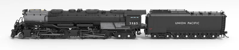 Broadway Limited Imports (6986) | UP Challenger 4-6-6-4 #3985 Excursion Locomotive | Oil Tender, Black & Graphite | Paragon4 Sound/DC/DCC | Smoke | N Scale