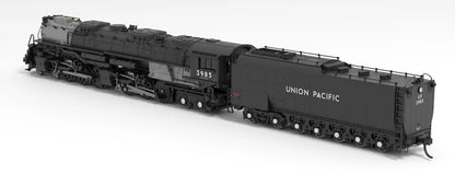 Broadway Limited Imports (6986) | UP Challenger 4-6-6-4 #3985 Excursion Locomotive | Oil Tender, Black & Graphite | Paragon4 Sound/DC/DCC | Smoke | N Scale