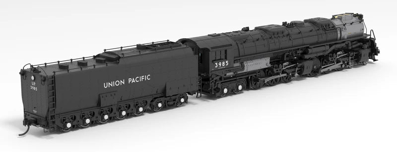Broadway Limited Imports (6986) | UP Challenger 4-6-6-4 #3985 Excursion Locomotive | Oil Tender, Black & Graphite | Paragon4 Sound/DC/DCC | Smoke | N Scale