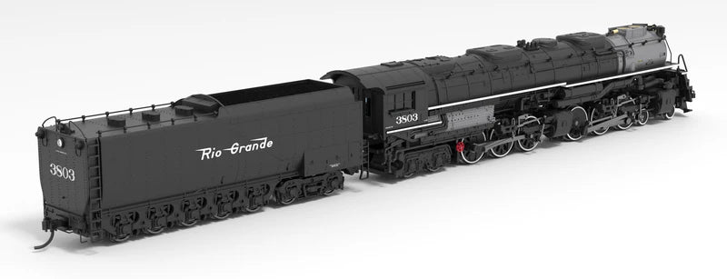 Broadway Limited Imports (6987) | D&RGW 4-6-6-4 #3803 | Black & Graphite, Coal Tender | Paragon4 Sound/DC/DCC | Smoke | N Scale