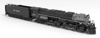 Broadway Limited Imports (6987) | D&RGW 4-6-6-4 #3803 | Black & Graphite, Coal Tender | Paragon4 Sound/DC/DCC | Smoke | N Scale