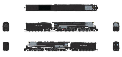 Broadway Limited Imports (6987) | D&RGW 4-6-6-4 #3803 | Black & Graphite, Coal Tender | Paragon4 Sound/DC/DCC | Smoke | N Scale