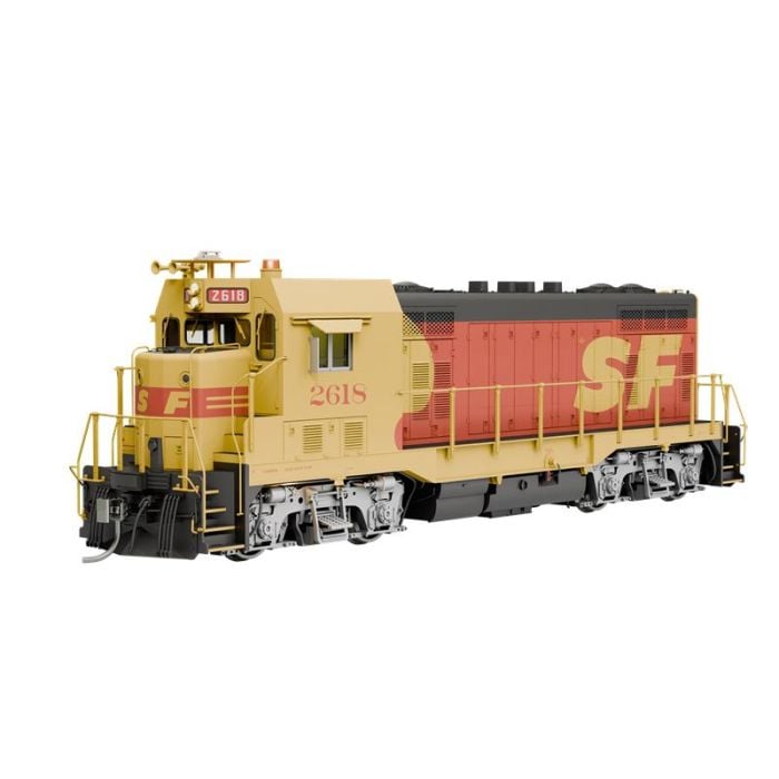 Rapido ATSF CF7 w/ Square Cab | ATSF #2618 | SPSF Merger Scheme (Kodachrome) | DC/DCC | Sound | HO Scale