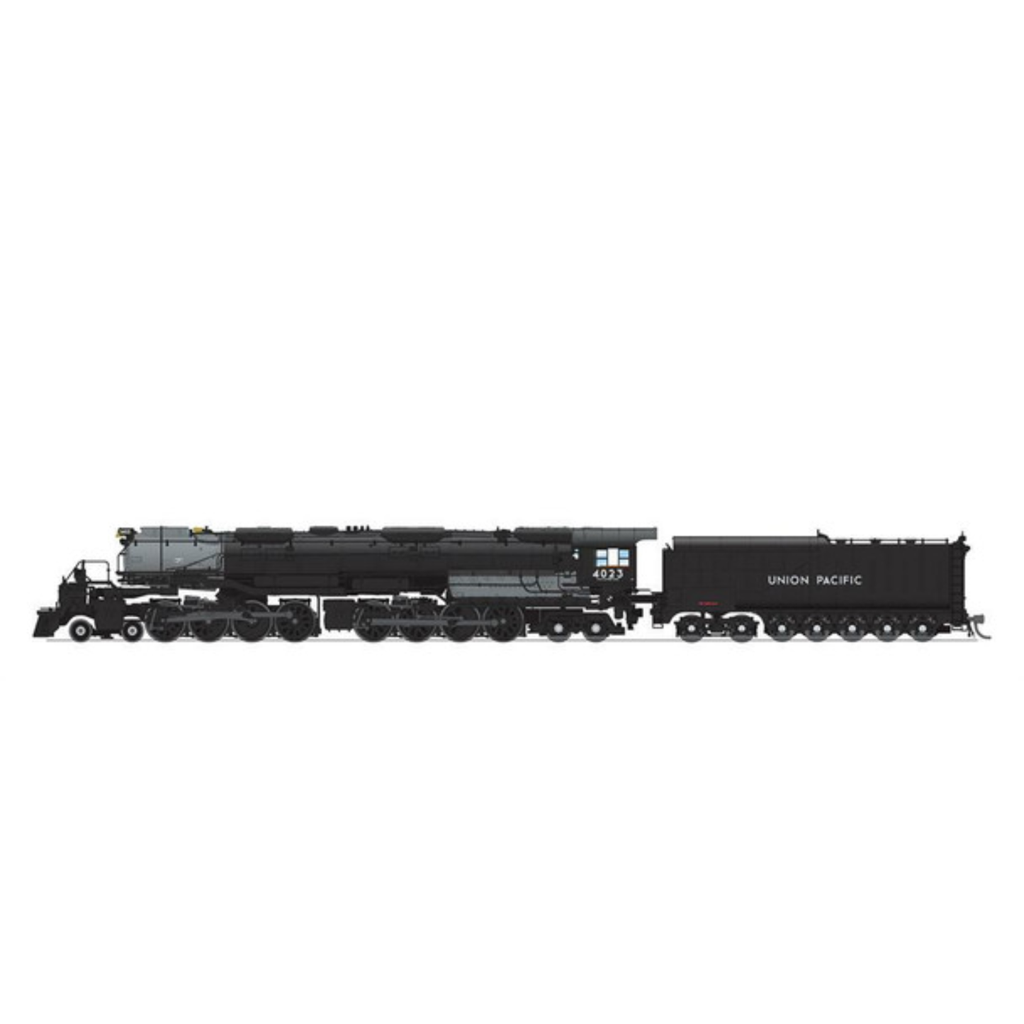 Broadway Limited Imports (7240) • Union Pacific Big Boy #4023 • Kenefick Park Version • Wilson Aftercooler • 25-C-400 Coal Tender • Paragon4 Sound/DC/DCC w/ Smoke • N Scale (Pre-Owned)