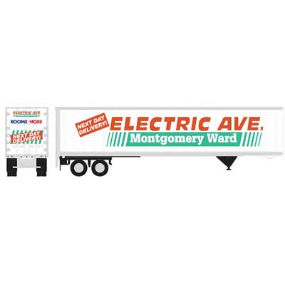 Atlas Master 50007195 45' Pines Trailer Montgomery Ward Electric Ave #4128 N Scale