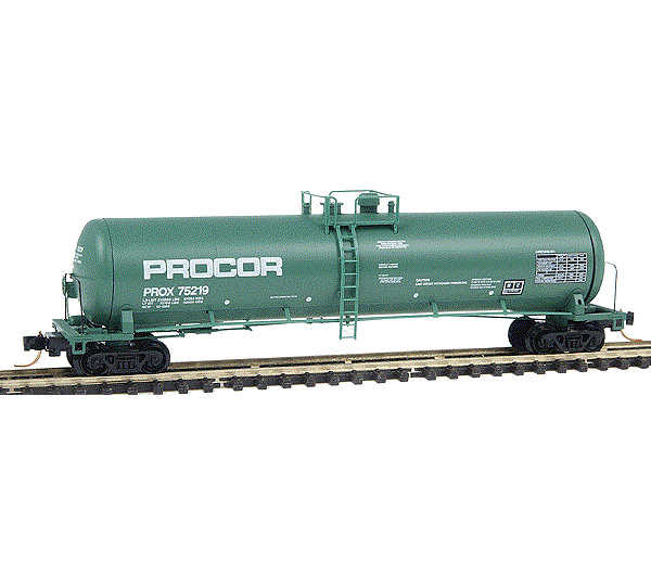 Micro Trains 56' General Service Tank Car | Procor #75219 | N Scale (NOS)