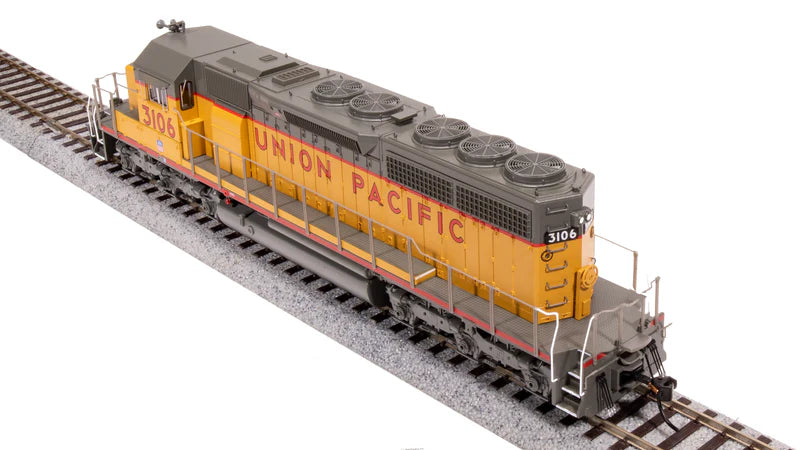 Broadway Limited Imports EMD SD40 Low Nose - Union Pacific #3106 - Stealth (Non-Sound) - DCC-Ready - HO Scale