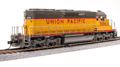 Broadway Limited Imports EMD SD40 Low Nose - Union Pacific #3106 - Stealth (Non-Sound) - DCC-Ready - HO Scale