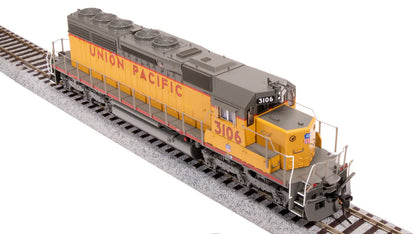 Broadway Limited Imports EMD SD40 Low Nose - Union Pacific #3106 - Stealth (Non-Sound) - DCC-Ready - HO Scale
