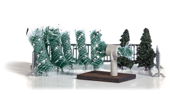 Busch (1182) | Christmas Tree Lot Miniature Series | HO Scale