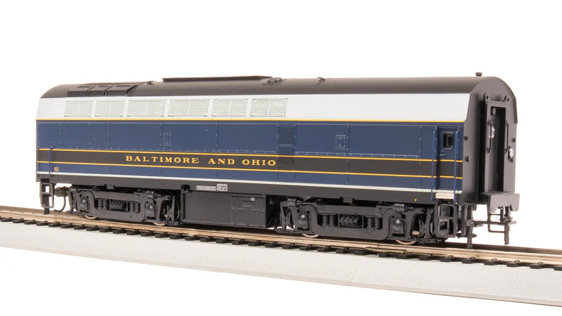 Broadway Limited RF-16 Sharknose A/B, B&O 857A/857X, As-Delivered, A-Unit Paragon4 Sound/DC/DCC, Unpowered B, HO Scale