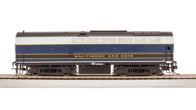 Broadway Limited RF-16 Sharknose A/B, B&O 857A/857X, As-Delivered, A-Unit Paragon4 Sound/DC/DCC, Unpowered B, HO Scale