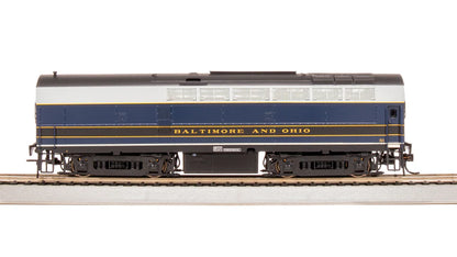 Broadway Limited RF-16 Sharknose A/B, B&O 857A/857X, As-Delivered, A-Unit Paragon4 Sound/DC/DCC, Unpowered B, HO Scale