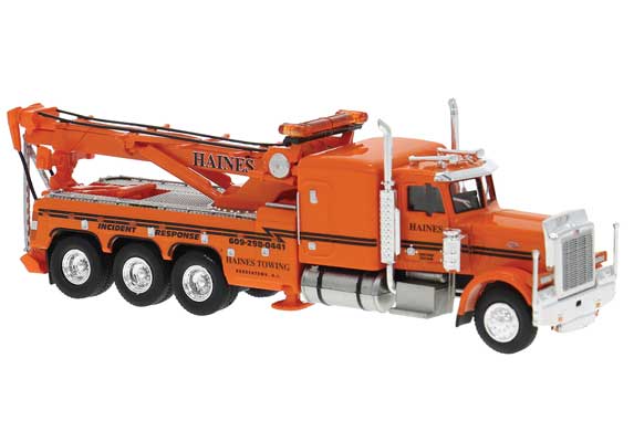 Brekina Peterbilt 359 Tow Truck Haines Incident Response 1973 HO Scale