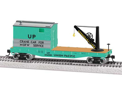 Lionel (2654080) | Work Crane Car | Union Pacific #654080 | HO Scale [PRE-ORDER]