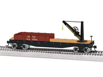 Lionel (2654070) | Work Crane Car | Boston & Maine #M356 | HO Scale [PRE-ORDER]