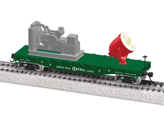 Lionel (2654020) | Santa Searchlight Car | North Pole Central #1225 | HO Scale [PRE-ORDER]