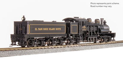 Broadway Limited Class D 4-truck Shay (7825) | El Paso & Rock Island Route #105 | Paragon4 Sound/DC/DCC | Smoke | HO Scale