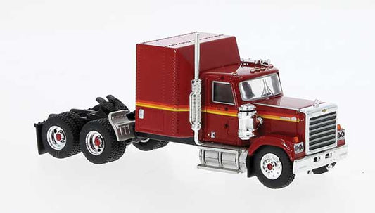 Brekina Automodelle Chevrolet Bison Semi Tractor Only - Assembled - HO Scale