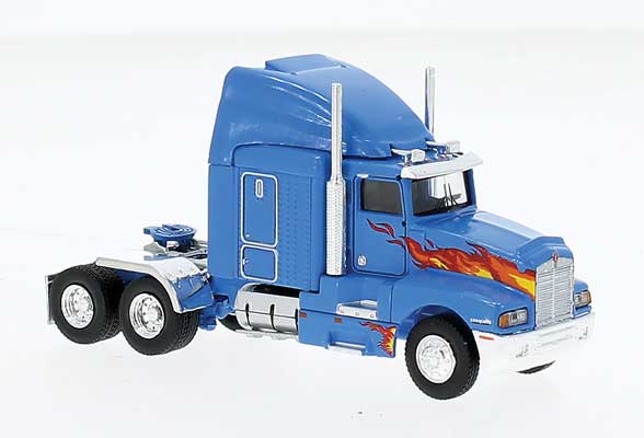 Brekina Automodelle 1984 Kenworth T600 Sleeper-Cab Semi Tractor - HO Scale