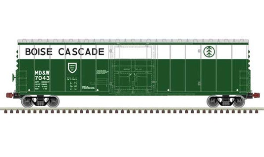 Atlas NSC 50' Newsprint Plug-Door Boxcar - Boise Cascade MD&W #7092 - HO Scale