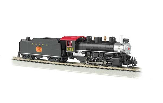 Bachmann USRA 0-6-0 w/ Short Haul Tender | Nashville, Chattanooga & St. Louis #152 | Standard DC | Smoke | Lights | HO Scale