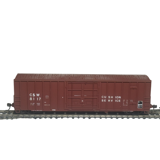 Pre-Owned Boxcar • Colorado Southwestern CSW #8125 • Cushion Service Scheme • 7 Other Numbers Available (While Supplies Last) • HO Scale