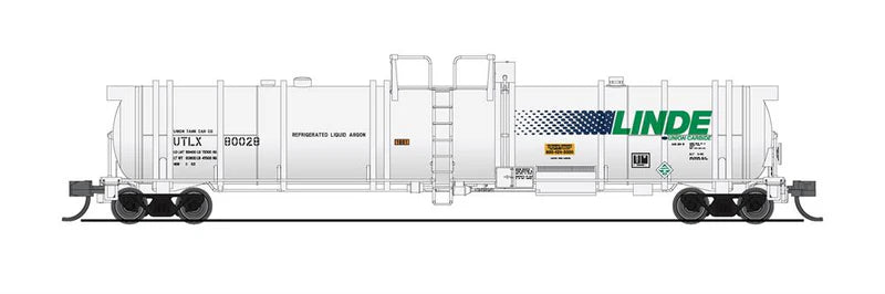 Broadway Limited Cryogenic Tank Car, Linde Type C, Two-Pack, N Scale