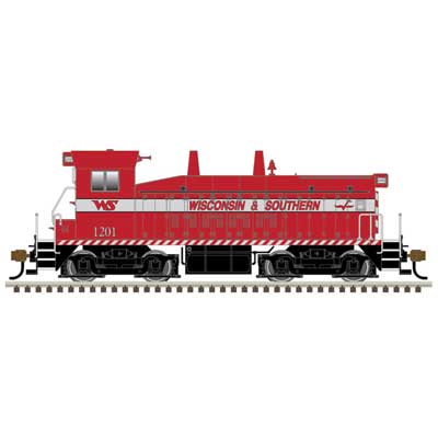 Atlas Master(R) Silver (40006382) • EMD SW9/1200 • Wisconsin & Southern #1201 • Standard DC • N Scale (Pre-Order)