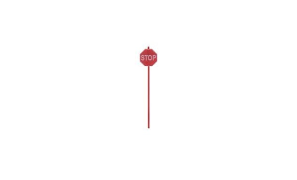 Tichy Train Group - Stop Signs - Modern (Post 1954) - 15 pieces - HO Scale